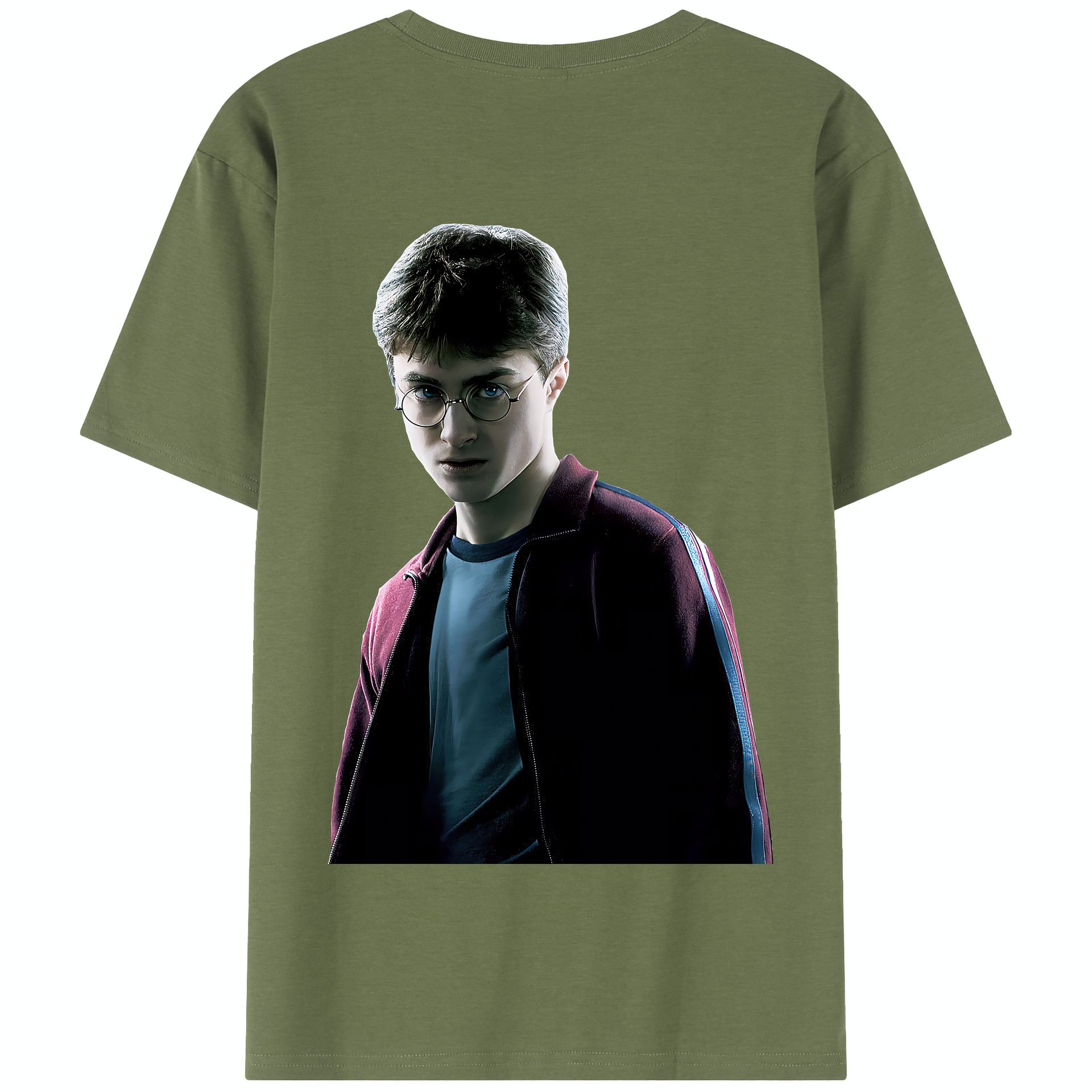 （画像用） Harry Potter ハリー・ポッターシリーズ 綿100％半袖Tシャツ（背面プリント）